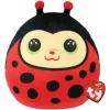 Coussin Peluche Coccinelle - 40 Cm