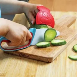 Couteau Chefclub Kids Bleu Et Rouge