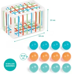 Cube De Manipulation Avec Balles