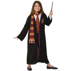 Deguisement Harry Potter Robe Avec Baguette