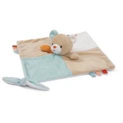 Doudou Carre De Tissus Ourson Mignon - Soft