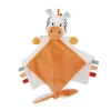 Doudou Carre De Tissus Petit Zebre - Soft
