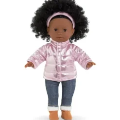 Doudoune Rose Pour Poupee Ma Corolle 36 Cm