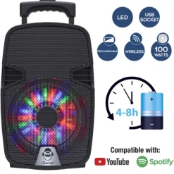 Enceinte Bluetooth Et Jeux De Lumiere Groove