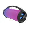 Enceinte Bluetooth Lumineuse Noir 50 Watts Avec Micro