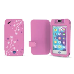 Etui Rose Pour Telephone Kidicom 3.0
