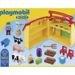 6962 - Ferme Transportable - Playmobil 1.2.3