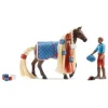 Figurines Cheval A Coiffer - Leo Et Rocky