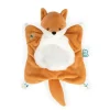 Fripons - Doudou Carre Renard Leonard 20 Cm