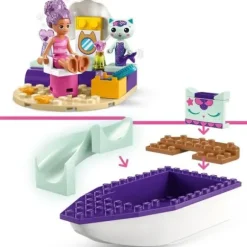 10786 - ® Gabby Et La Maison Magique - Le Bateau Et Le Spa De Gabby Et Marine