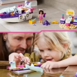 10786 - ® Gabby Et La Maison Magique - Le Bateau Et Le Spa De Gabby Et Marine