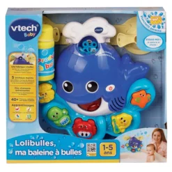 Jouet De Bain - Lolibulles Baleine A Bulles