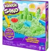 Kinetic Sand - Coffret Chateau Et Son Bac - Sable Magique A Modeler
