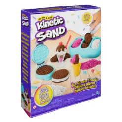 Kinetic Sand - Coffret Delices Glaces - Sable Magique A Modeler