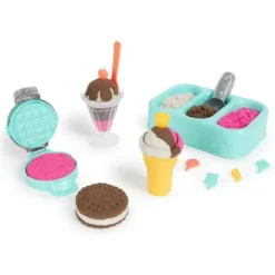 Kinetic Sand - Coffret Delices Glaces - Sable Magique A Modeler