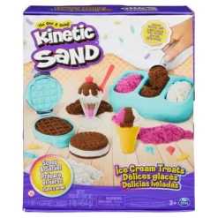 Kinetic Sand - Coffret Delices Glaces - Sable Magique A Modeler