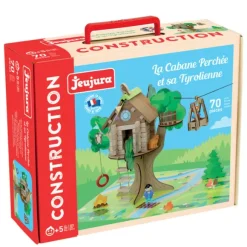 La Cabane Perchee Et Sa Tyrolienne En Bois 70 Pieces