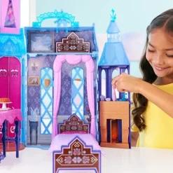 Le Chateau D'Arendelle Et Sa Poupee Elsa - La Reine Des Neiges