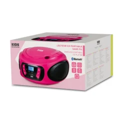 Lecteur Cd Portable Rose