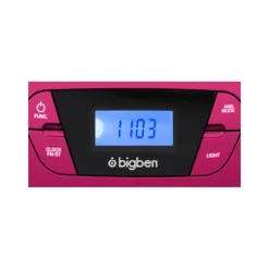 Lecteur Cd/Usb Portable Lumineux Rose