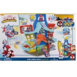 Le Qg De Spidey Et Ses Deux Véhicules - Spidey And His Amazing Friends