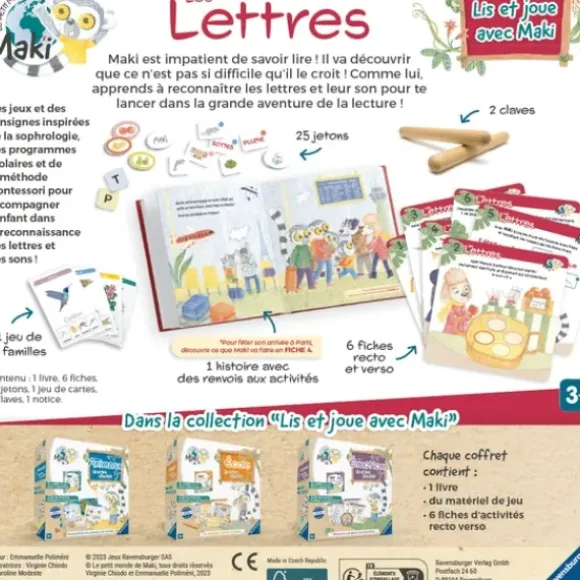 Lis Et Joue Avec Maki - Les Lettres