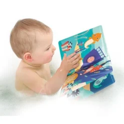 Livre De Bain Avec 5 Marionnettes
