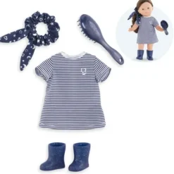 Ma Corolle Coffret Robe Rayee Et Accessoires