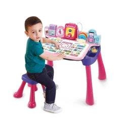 Magi Bureau Interactif 5 En 1 Rose