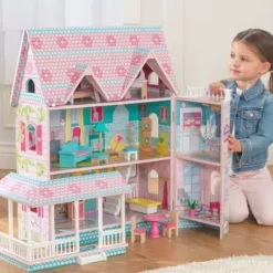 Maison De Poupee En Bois Abbey