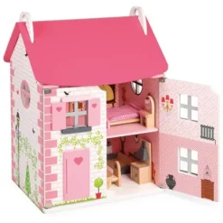 Maison De Poupées En Bois Mademoiselle