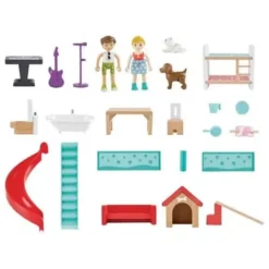 Maison De Poupées Interactive Avec Sons
