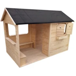 Maison En Bois Avec Patio