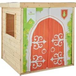 Maison En Bois Et Tissu Princesse