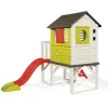 Maison Pilotis Aire De Jeux Et Toboggan
