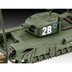 Maquette Char Militaire Churchill A.V.R.E