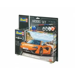 Maquette Mac Laren 570S Avec Peintures Et Accessoires