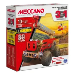 Meccano - Vehicules De Secours 3 Modeles