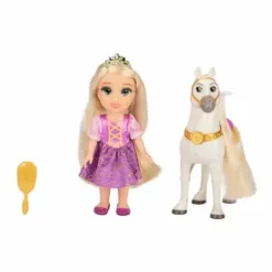 Mini Poupee 15 Cm Raiponce Et Maximus - Disney Princesses