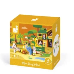 Mini Story - Figurines Safari En Bois