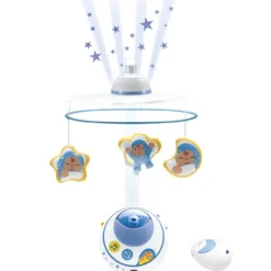 Mobile Double Projection Bleu