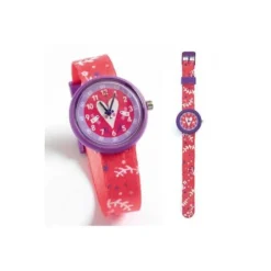 Montre Coeur Rose