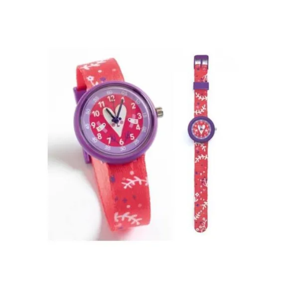 Montre Coeur Rose