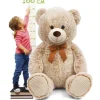 Ours En Peluche 100 Cm - Creme