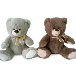 Ours En Peluche Noeud 25 Cm