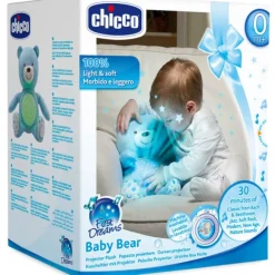 Ourson Projecteur Baby Bear Bleu