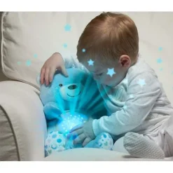 Ourson Projecteur Baby Bear Bleu