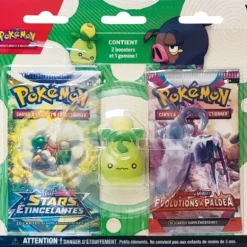 Pack 2 Boosters Pokemon Et Gomme