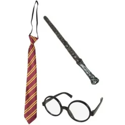 Pack Harry Potter - Baguette Cravate Et Lunette