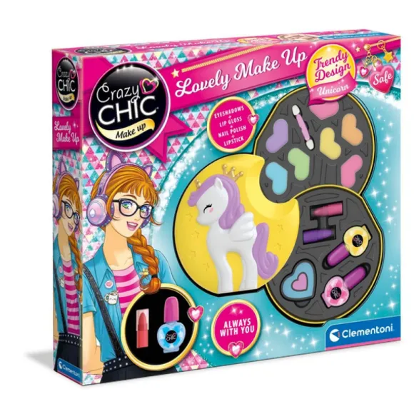 Palette De Maquillage Licorne - Crazy Chic